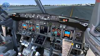 FSX Mission Secret Shuttle Landing Area 51 Using PMDG 737-600X Janet Airline Part 1 HD.