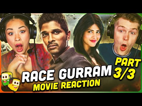 RACE GURRAM Movie Reaction Part (3/3)! | Allu Arjun | Shruti Haasan | Ravi Kishan | Shaam