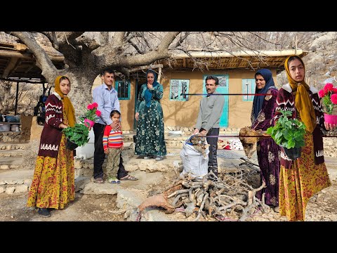 Leila’s Family Visit | A Warm Gathering at Uncle Asghar’s Home”