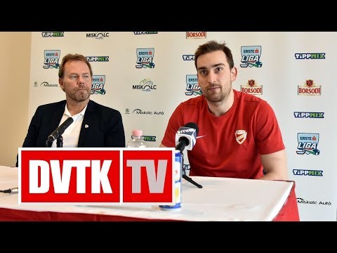 Sajtótájékoztató a Visegrád Kupa döntője előtt | 2018 . január 9. | DVTK TV