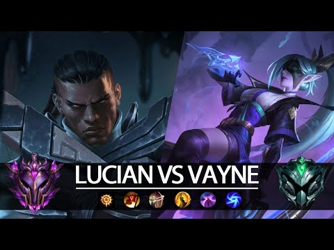 Como juega un PRO Player Lucian VS una Vayne - Partida con Pentakill