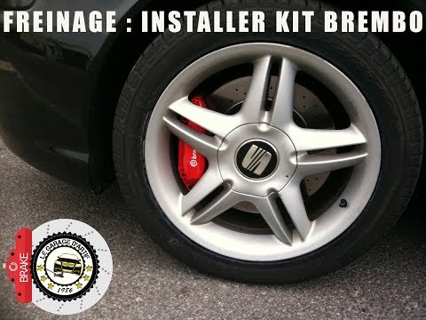 INSTALLATION KIT FREINS BREMBO 😎 ! SEAT LEON TDI 150 🥊