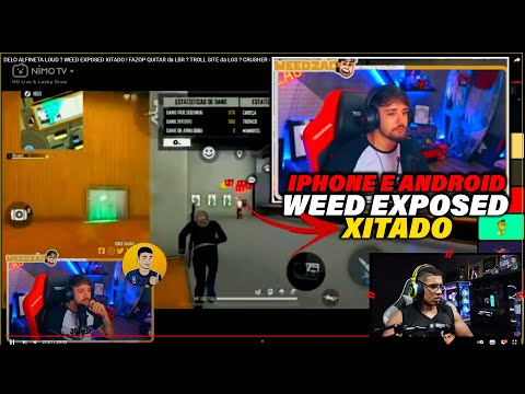 REACT DO HUDSON - WEED EXPOSED XITADO ! ENCONTROU HACKER
