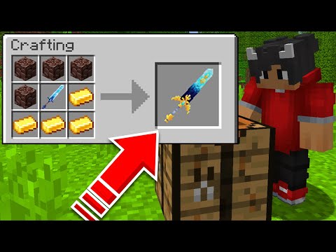 Jeg Kan Crafte CUSTOM SVÆRD I Minecraft!