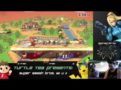 Turtle Tea PRESENTS: SSB4 II ( FOR FREEDOM!! - MattHazard vs. Strides )