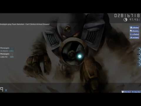 [osu!] Team Nekokan - Can't Defeat Airman [Insane] 98,49% FC 121PP