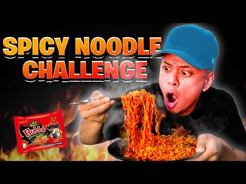 KOREAN SPICY NOODLE CHALLENGE