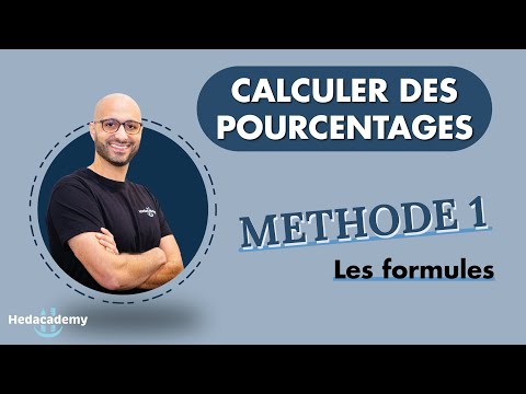 Calculer un pourcentage - Méthode 1