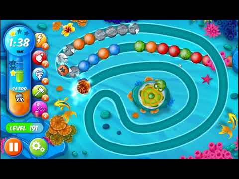 Marble Woka Woka Level 191 - NO BOOSTERS 🐢 | SKILLGAMING ✔️