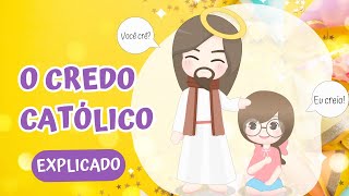 A Oração do Creio EXPLICADO ❤️🙏🏻 | Símbolo da fé | Desenho Bíblico Católico