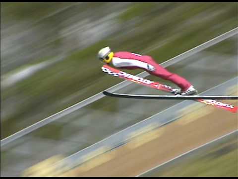 12 year old, Chris Francis, 140m Ski Jumping Kuusamo, Finland