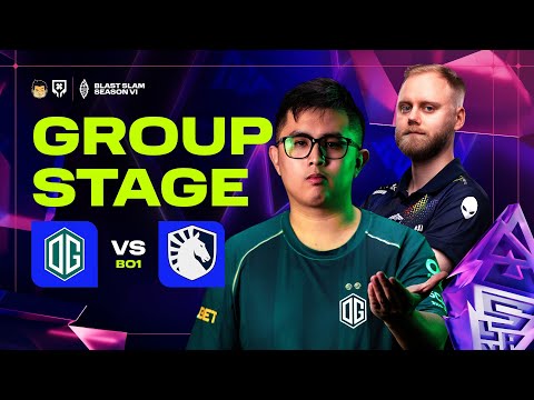 Full Game: OG vs Team Liquid - Game 1 (BO1) | Blast Slam VI 2026 Groupstage