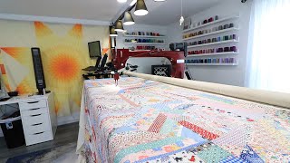 How to prepare an antique quilt for longarming