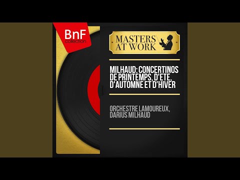 Concertino d'hiver pour trombone, Op. 327