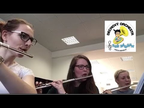 Dechový orchestr Zábřeh - Ochutnávka ze zkoušky na Koncert filmové hudby 2018