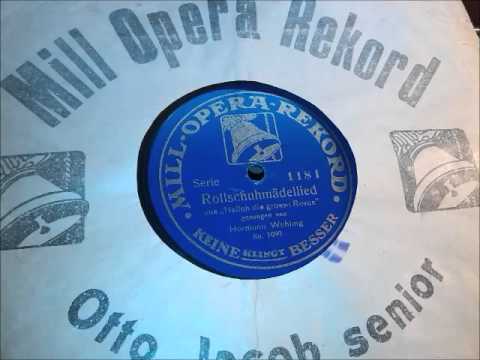 Hermann Wehling   Rollschuhmädellied   Berlin 1909, aus "Halloh! Die große Revue"