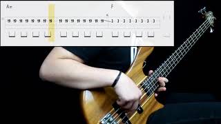 Red Hot Chili Peppers - By The Way (Bass Cover) (Play Along Tabs In Video)
