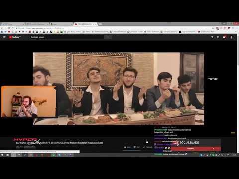 wtcNN Berkcan Güven'in Yeni Şarkısını Dinliyor | (BERKCAN GÜVEN - ROCKSTAR FT. EFE SAVAGE)