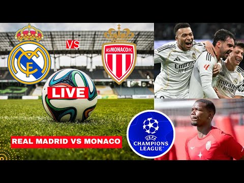 Real Madrid vs AS Monaco 6-1 Live Stream Champions League Football Match Score Highlights FC Vivo