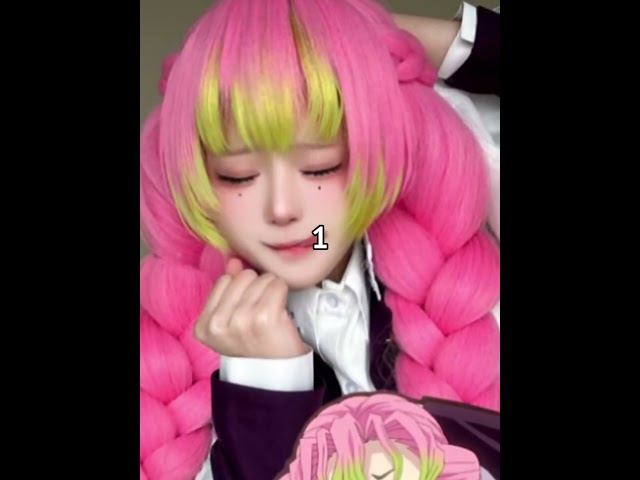 Vídeo relacionado con Bocguy Mitsuri Cosplay, Disfraz de Anime Mitsuri Kanroji, Disfraz Anime para Mujer, Uniforme Personaje Traje de Kimono para Adultos para Carnaval, Halloween, Fiesta de Cosplay