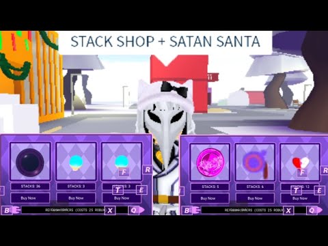 A Universal Time Stack Shop + Satan Santa