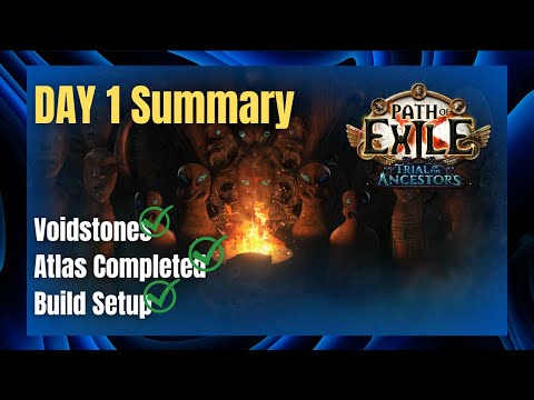 [3.22 Ancestor] My best League start yet | Day 1 Summary