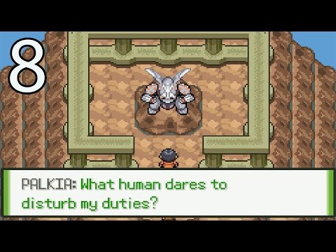 Pokemon Glazed Version - Part 8 - Palkia Dialga Giratina...And Pikachu
