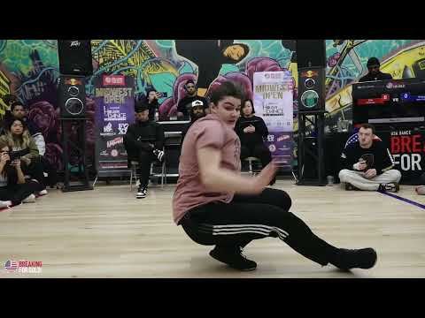 Ella Vs Krazy - B-Girl Top 16 - Midwest Open 2023 -  Breaking For Gold USA