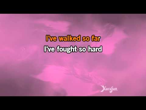 Karaoké Lara Fabian Adagio Anglais