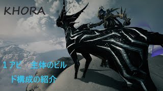【warframe】KHORA１アビ主体 近接MOD:True Punishment採用 (編成) 【kaito】