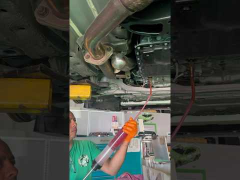 Q50 Transmission fluid exchange #q50 #infiniti #automobile #nissan #trending #diy #shorts