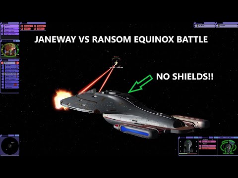Star Trek Voyager Equinox Battle | Janeway VS Ransom | Nova Class VS Intrepid Class |