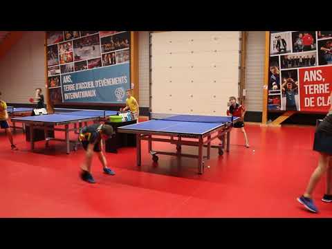 RTT ANS - TRAINING TENNIS DE TABLE -  Gaetan Swartenbrouckx