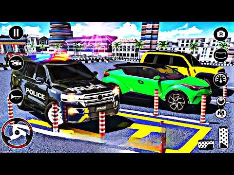 911 Police Car Parking Simulator || US Prado Car Adventure Traffic Drive || Unique Games