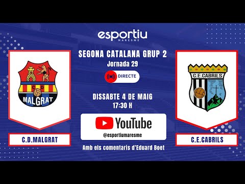 CD Malgrat 3 - CE Cabrils 3