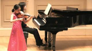 Grace Cho - Violin Concerto in C Major (Kabalevsky) at Carnegie Hall, age 9