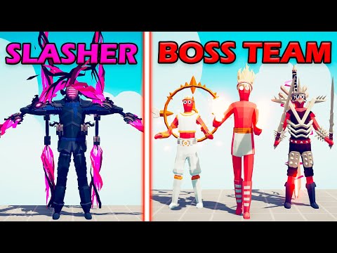 IGNISLASHER vs BOSS UNITS TEAM - Totally Accurate Battle Simulator | TABS