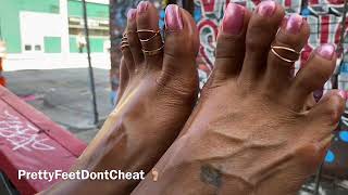 Veiny Ebony Feet