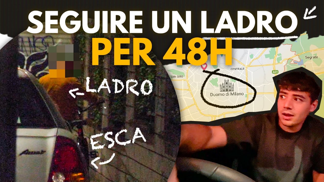 Watch Now SEGUO di nascosto IL LADRO che mi ha DERUBATO per 48H - Dentro la testa di un ladro PT.1 SEGUO di nascosto IL LADRO che mi ha DERUBATO per 48H - Dentro la testa di un ladro PT.1