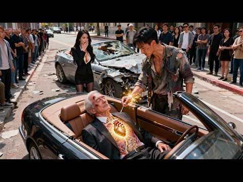 被嫌棄的鄉下小夥竟是剛出山的無敵神醫！首富車禍身亡，豈料小夥隨手一針竟讓他起死回生，首富的千金總裁當場要以身相許給他生娃！#修神