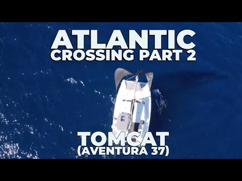 ATLANTIC CROSSING Part 2 | Stillness at Sea Aboard Our Aventura 37 Catamaran