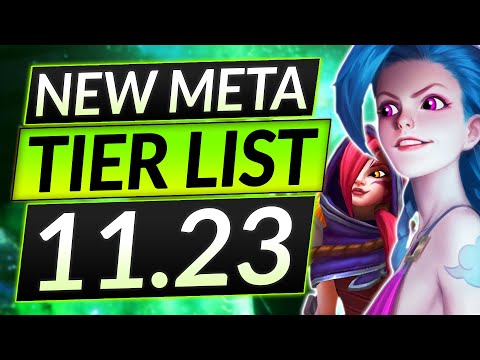 NEW 11.23 Champions TIER LIST - BEST and WORST Picks of the NEW META - LoL Guide