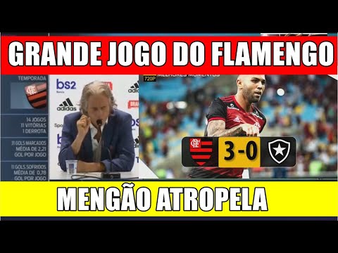 JORGE JESUS E GABIGOL FALAM SOBRE A GRANDE VITÓRIA DO FLAMENGO!