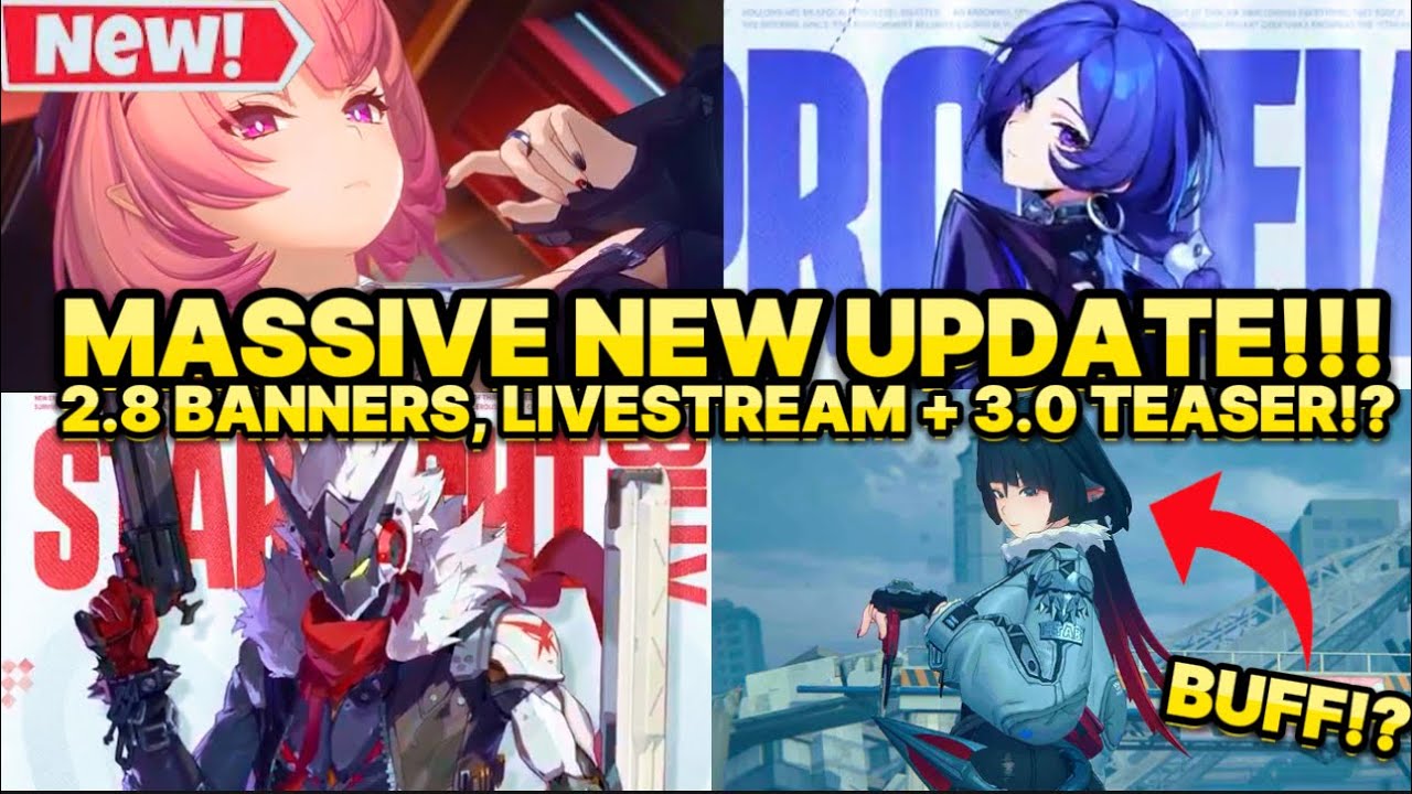 NEW UPDATE!!! 2.8 BANNERS LEAKED + JANE DOE BUFF & 3.0 TEASER INCOMING!? [Zenless Zone Zero]