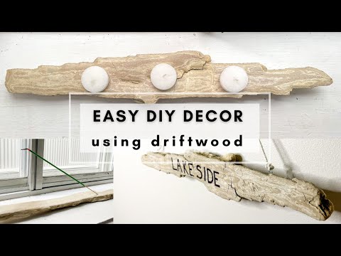 3 Easy DIY Driftwood Decor Ideas
