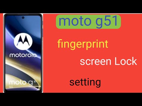 moto g51 fingerpr screen lock/moto g51 me fingerprint lock kaise lagaye