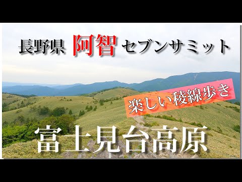 Subí la meseta Fujimidai en la aldea de Achi, prefectura de Nagano🎵