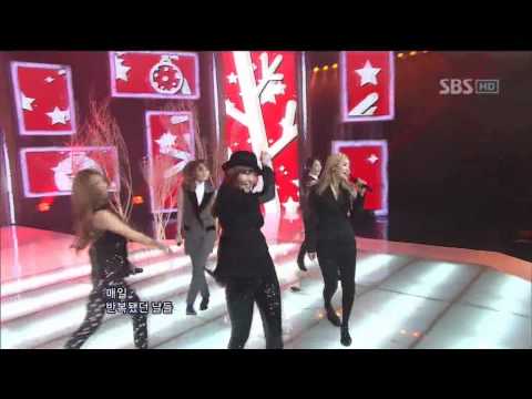 Wondergirls -Girls girls (원더걸스-걸스걸스) @SBS Inkigayo 인기가요 20111225
