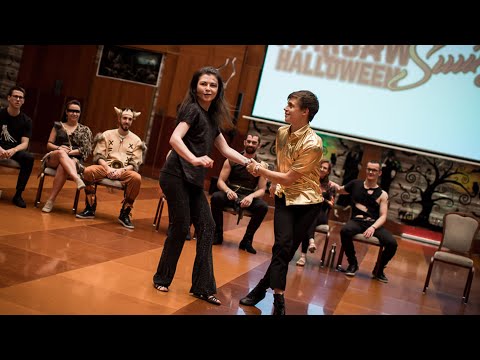 Léo Lorenzo & Agnieszka Orzeł - Strictly Open Finals - Warsaw Halloween Swing 2021
