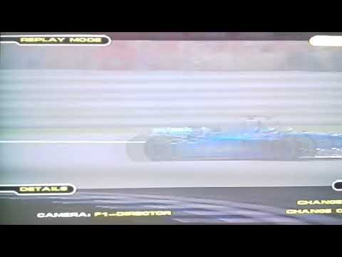 Formula One 2001 PS2 - Massive Crash At Hockeonheim